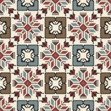 Traditional Bulgarian embroidery vector pattern