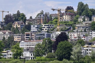 Development on a slope Multi-family houses