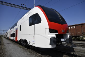 SBB double-decker passenger train