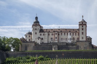 Marienberg Fortress, residence of the Würzburg prince-bishops from 1253 to 1719, rebuilt as a