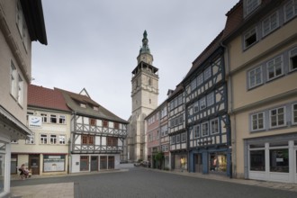 Bad Langensalza, Historic Old Town, Thuringia, Germany, Europe