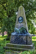 Monument to Johann David Ludwig von Yorck, Wartenburg Kemberg, Saxony-Anhalt, Germany, Europe