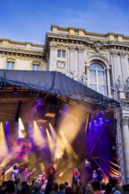 Concert at the Schlüterhof, Humboldt Forum, Berlin, Germany, Europe