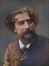 Alphonse Daudet, 1840-1897 French novelist. From the book The Masterpiece Library of Short Stories,