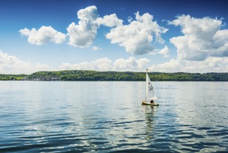 Kleines Segelbo, Überlingen, Lake Constance, Baden-Württemberg, Germany, Europe