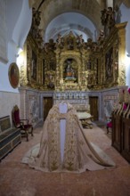 Interior view, chapel, dressing room of the patriarch, Lisbon Cathedral, Sé Patriarcal de Lisboa or