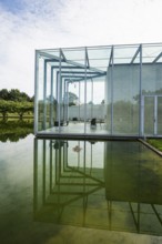 Art Museum and Langen Foundation, architect Tadao Ando, near Neuss, North Rhine-Westphalia,