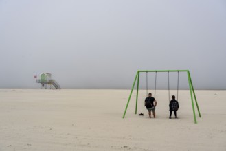 North Sea island of Langeoog, early summer, shortly after the first easing of the lockdown in the