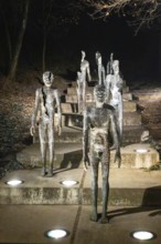 Monument to the victims of communism, memorial, memorial, sculpture, Prague, Czech Republic, Europe