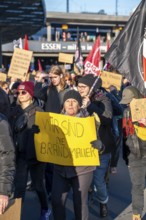 Demonstration of more than 14000 people against the AfD and the Merz-CDU and their asylum policy,