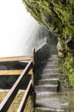 Cascada el Pailon del Diablo, Rio Verde, Ecuador, South America