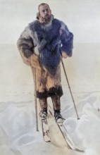 Captain Roald Engelbregt Gravning Amundsen 1872 to 1928 Norwegian explorer of the polar regions