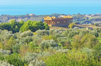 Concordia temple, Valley of Temples, Agrigento, Sicily, Italy, Europe