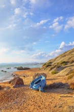 Riserva Naturale di Punta Bianca, Palma di Montechiaro, Agrigento, Sicily, Italy, Europe