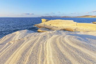 Rock formations, Sarakiniko, Milos Island, Greece, Europe