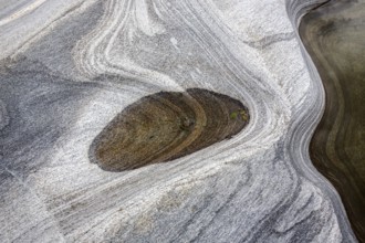 Rocks, rock structures, Verzasca River, near Lavertezzo, Verzasca Valley, Valle Verzasca, Canton