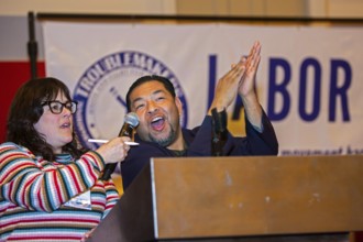 Chicago, Illinois, Pescando Justicia won a Troublemaker Award at the 2024 Labor Notes conference.