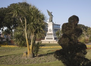 War Memorial in the Memorial Garden, Marine Parade West, Clacton on Sea, Essex, England, United