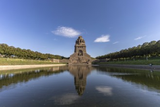 Monument to the Battle of the Nations in Leipzig, Saxony, Germany, Europe