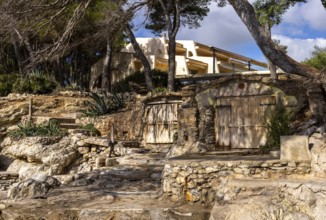 Landscape and coastal area in the north of Majorca, Cala Rajada, Balearic Islands, . Spain