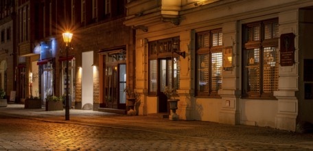 Night shots, Nikolai neighbourhood, Berlin, Germany, Europe