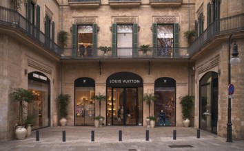 Louis Vuitton Brand Store, Logo, Store, Palma de Majorca, Majorca, Balearic Islands, Balearic