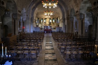 Chapel in the ossuary of Douaumont, Verdun, Grand Est region, France, Europe