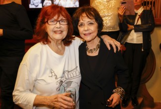 Brigitte Grothum and Simone Rethel at the premiere ofOma Trick with Brigitte Grothum and Johannis