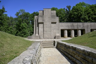 Tranchée des Baïonnettes memorial to the fallen in the First World War, near Verdun, Grand Est