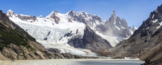 Mount Cerro Torre, Laguna Torre Trail, El Chaltén, Santa Cruz Province, Argentina, South America