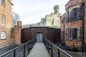 David P Ross Magna Carta vault, Lincoln Castle, city of Lincoln, Lincolnshire, England, UK