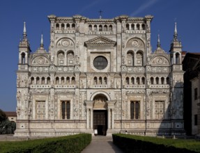 Italy Certosa di Pavia 89746 Monastery church Madonna delle Grazie begun by the Visconti in 1396