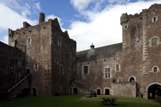 Courtyard view to the north