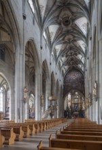 Überlingen, parish church of St Nicholas, view to the east