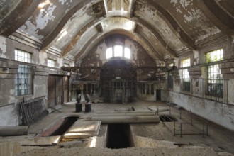 Krefeld, old wastewater treatment plant, old sewage treatment plant