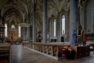 Austria Schwaz/Tyrol St Mary's Assumption. Interior facing south-east, St, Saint, Saint