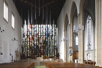 Duisburg, St Joseph's, rebuilt 1947-1949 by Dominikus Böhm