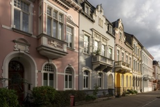 Krefeld, Wilhelminian style facades on Corneliusstrasse