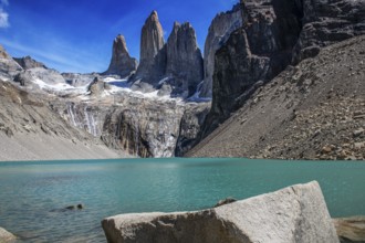 View from the Mirador de las Torres, Torres del Paine National Park, Patagonia, Chile, South