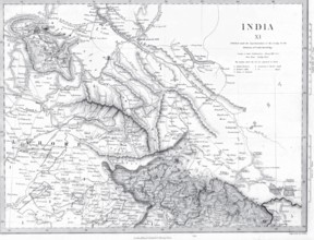 A map of India for the diffusion of useful knowledge