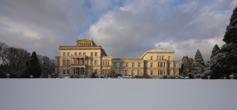 Essen, Villa Hügel in the snow