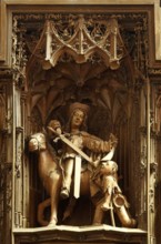 Carved altar, Saint Martin, Saint, Saint