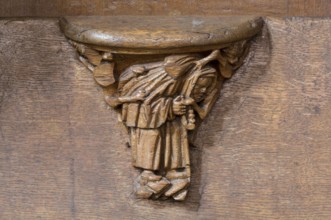 Constance, Minster, choir stalls, sculptor Heinrich Yselin and Simon Haider around 1470,