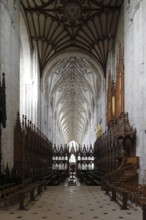 View from the choir to the nave, St., Sankt, Saint