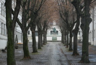 Halle S Francke Foundations 3469 Lindenhof between the foundation buildings (1698-1745) behind