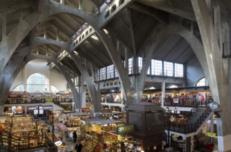 Built between 1905 and 1908 by Richard Plüddemann and Heinrich Küster. Interior view to the east