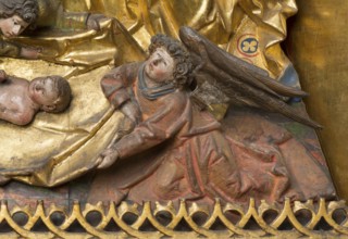 Marian altar (rosary altar) from the Heilig-Geist-Hospital, Lübeck or Hildesheim around 1525,