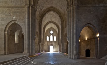 Cistercian monastery founded in 1144, church built 1175-1220, nave and aisles facing west, St.,