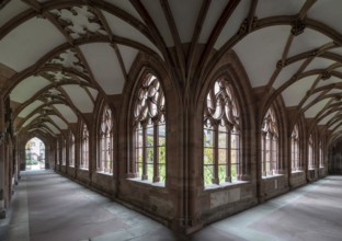 Basel, Cathedral (Basel Minster), large cloister, south and east wings