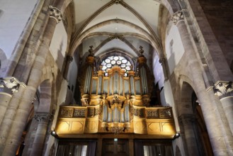 The Lutheran Church of St Thomas, Église Saint Thomas de Strasbourg, Alsace, Magnificent organ in